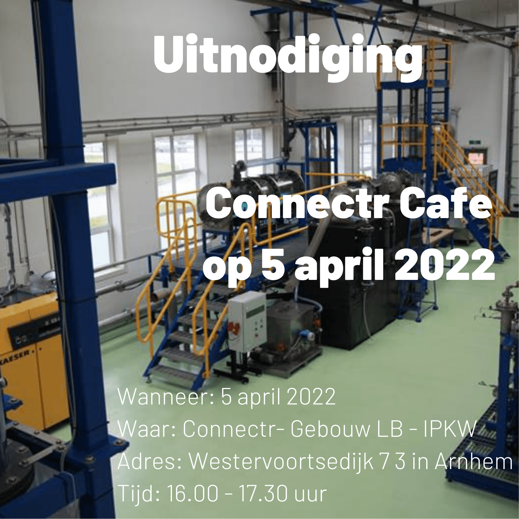 Uitnodiging: Connectr Café op 5 april met bezoek aan Kranji Solution R&D lab