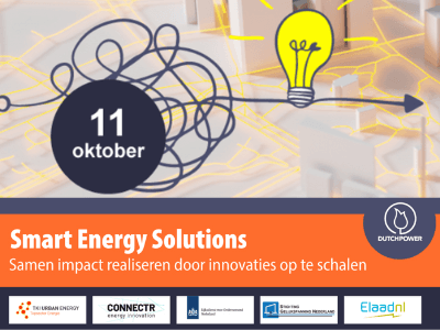afbeelding Uitnodiging Live event: ‘Smart Energy Solutions’ op 11 oktober